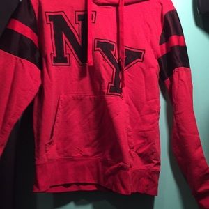 Red hoodie